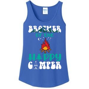 Retro Family Camping Trip Brother Of Happy Camper Birthday Great Gift Ladies Essential Tank