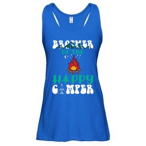 Retro Family Camping Trip Brother Of Happy Camper Birthday Great Gift Ladies Essential Flowy Tank