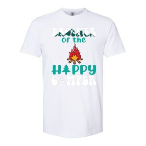 Retro Family Camping Trip Brother Of Happy Camper Birthday Great Gift Softstyle CVC T-Shirt