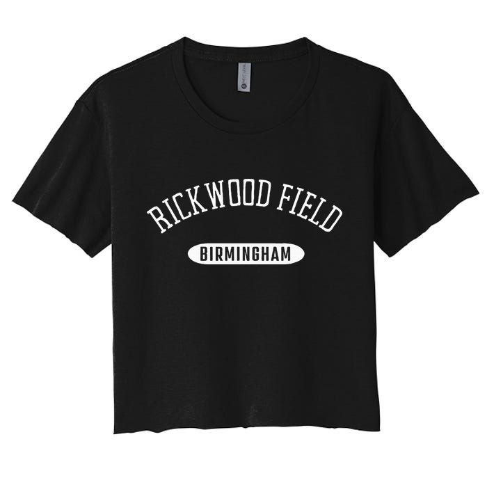 Rickwood Field Classic Style Birmingham Alabama Women's Crop Top Tee