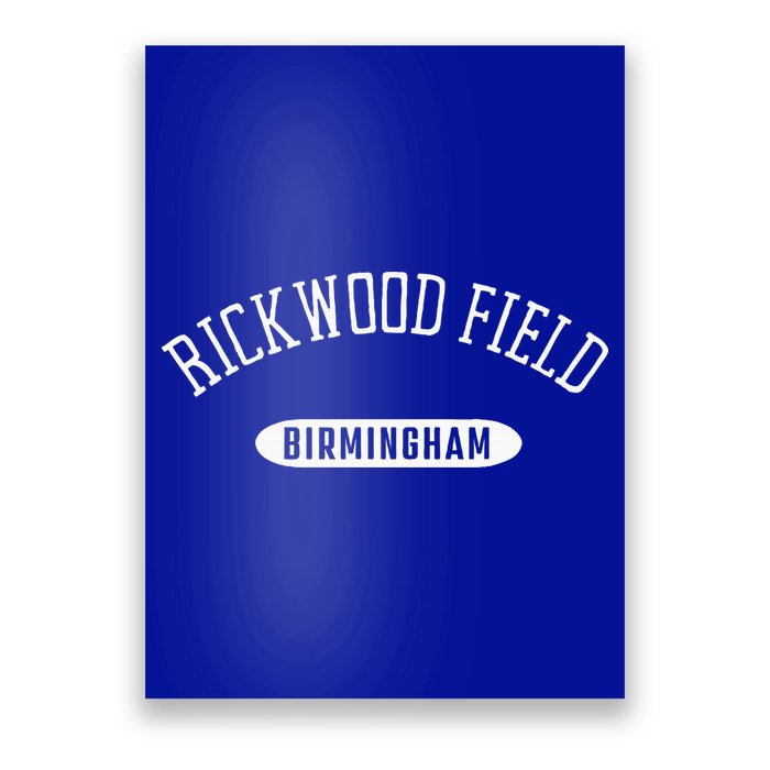 Rickwood Field Classic Style Birmingham Alabama Poster