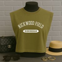 Rickwood Field Classic Style Birmingham Alabama Garment-Dyed Women's Muscle Tee