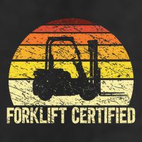 Retro Forklift Certified Forklift Operator Lift Truck Driver Beanie