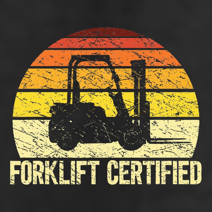Retro Forklift Certified Forklift Operator Lift Truck Driver Beanie