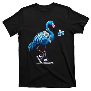 Retro Flamingo Chucks And Pearls Comma La Kamala Harris 2024 T-Shirt