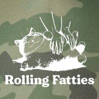 Rolling Fatties Cat Funny Cat Lovers Legacy Tie Dye Trucker Hat