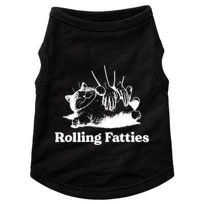 Rolling Fatties Cat Funny Cat Lovers Doggie Tank