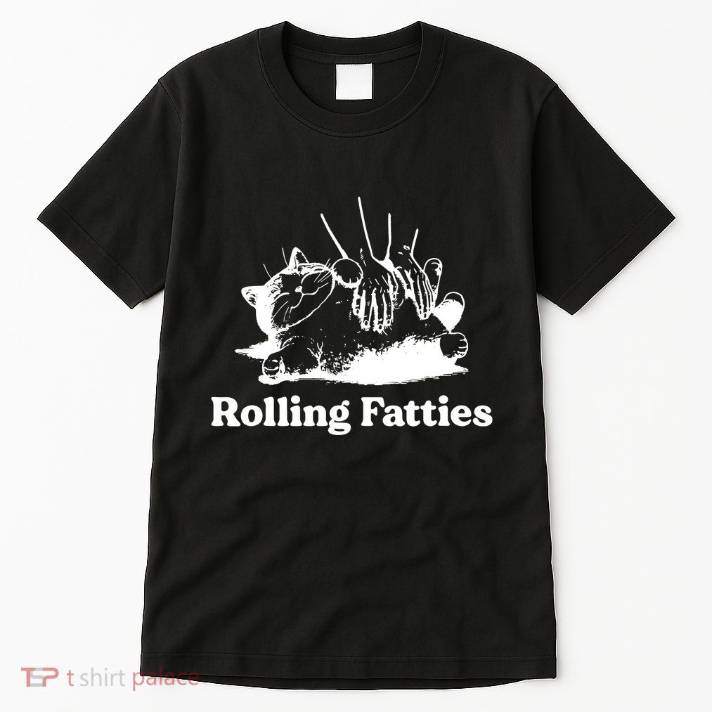 Rolling Fatties Cat Funny Cat Lovers Tall T-Shirt