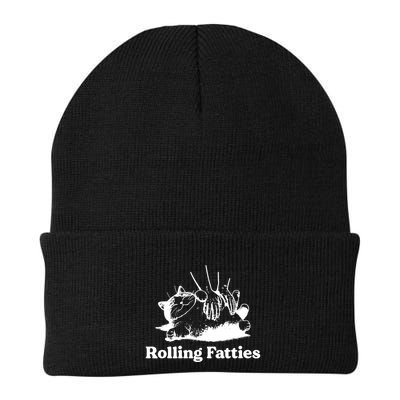 Rolling Fatties Cat Funny Cat Lovers Beanie