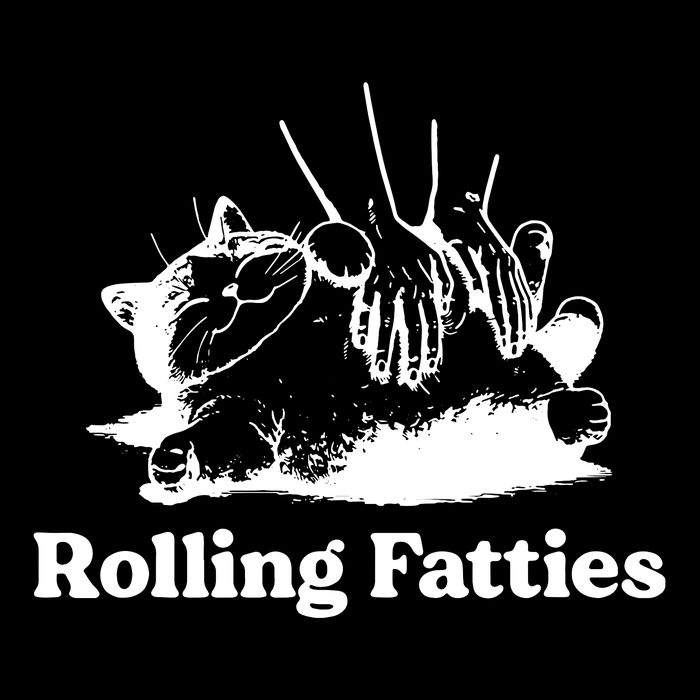 Rolling Fatties Cat Funny Cat Lovers 16 in Basic Backpack
