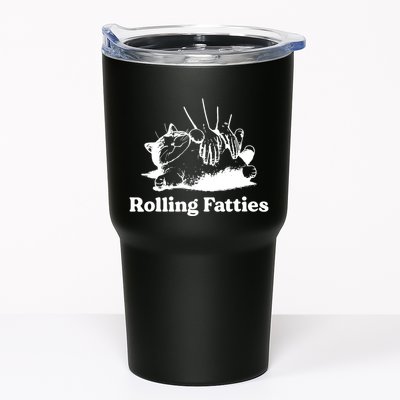 Rolling Fatties Cat Funny Cat Lovers Tumbler