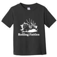 Rolling Fatties Cat Funny Cat Lovers Toddler T-Shirt