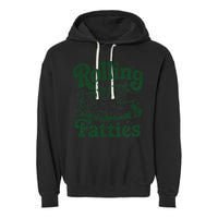 Rolling Fatties Cat Funny Cute Cat Lover Kitten Owner Kitty Garment-Dyed Fleece Hoodie