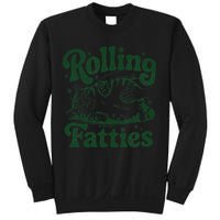 Rolling Fatties Cat Funny Cute Cat Lover Kitten Owner Kitty Sweatshirt