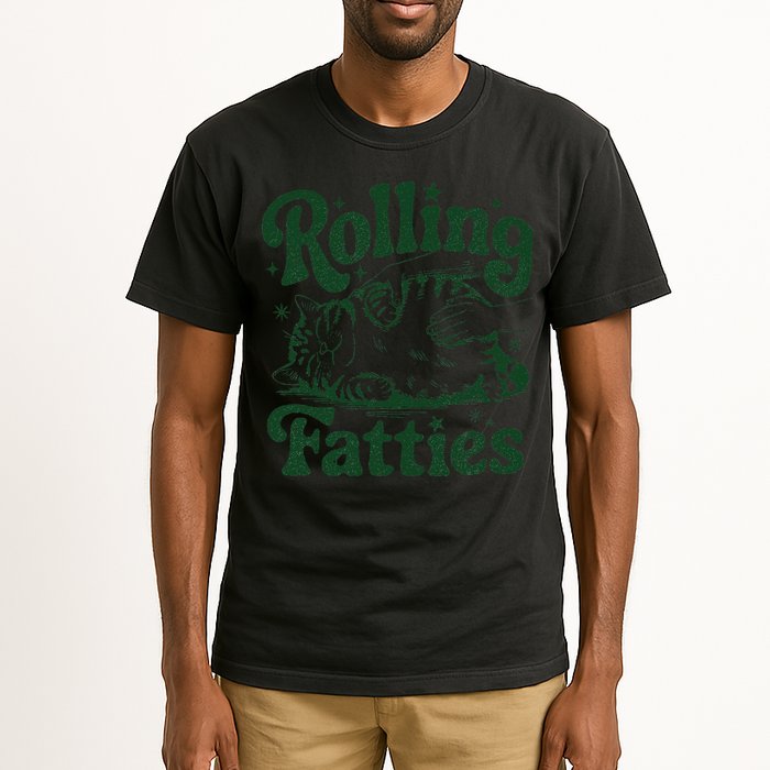 Rolling Fatties Cat Funny Cute Cat Lover Kitten Owner Kitty Tall T-Shirt