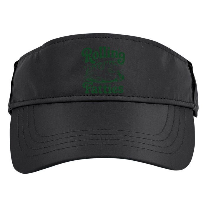 Rolling Fatties Cat Funny Cute Cat Lover Kitten Owner Kitty Adult Drive Performance Visor