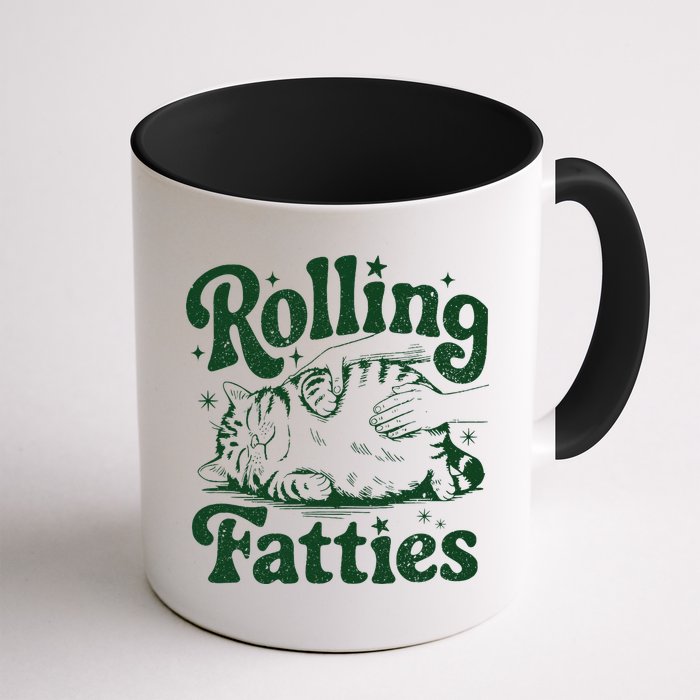 Rolling Fatties Cat Funny Cute Cat Lover Kitten Owner Kitty Mug
