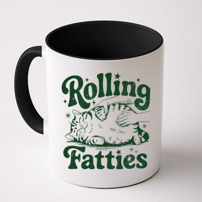 Rolling Fatties Cat Funny Cute Cat Lover Kitten Owner Kitty Mug