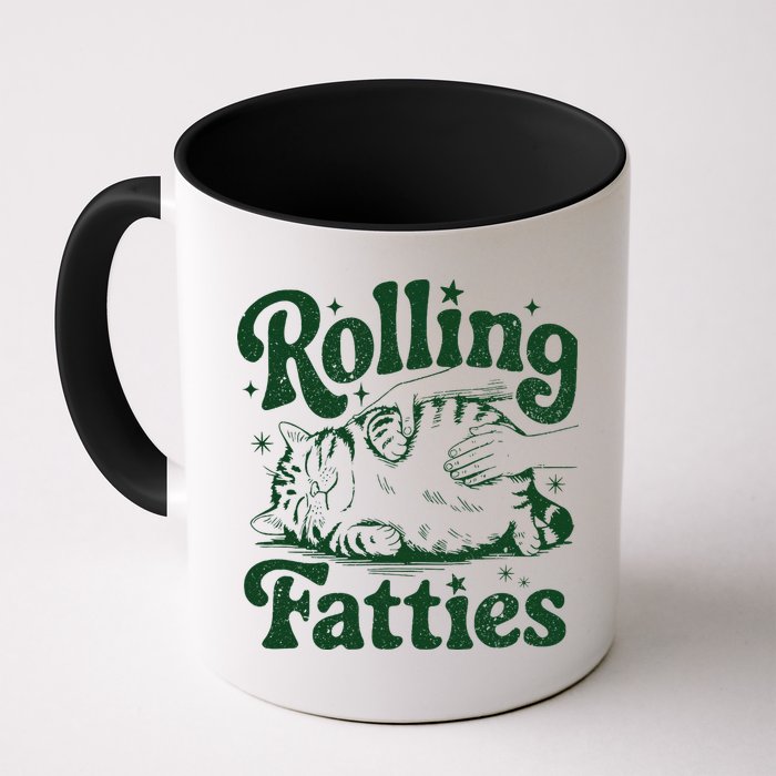 Rolling Fatties Cat Funny Cute Cat Lover Kitten Owner Kitty Mug
