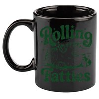 Rolling Fatties Cat Funny Cute Cat Lover Kitten Owner Kitty 11oz C Handle Ceramic Mug