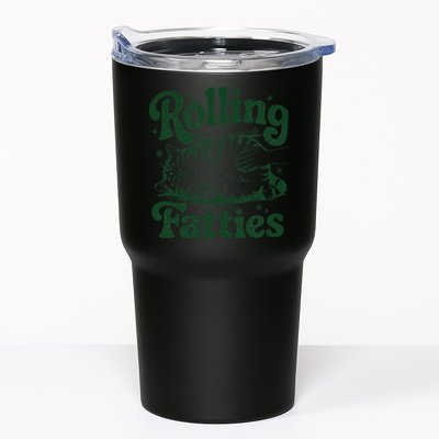 Rolling Fatties Cat Funny Cute Cat Lover Kitten Owner Kitty Tumbler