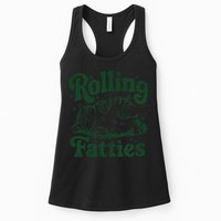 Rolling Fatties Cat Funny Cute Cat Lover Kitten Owner Kitty Womens Tank Top