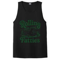 Rolling Fatties Cat Funny Cute Cat Lover Kitten Owner Kitty PosiCharge Competitor Tank