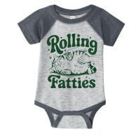 Rolling Fatties Cat Funny Cute Cat Lover Kitten Owner Kitty Infant Baby Jersey Bodysuit