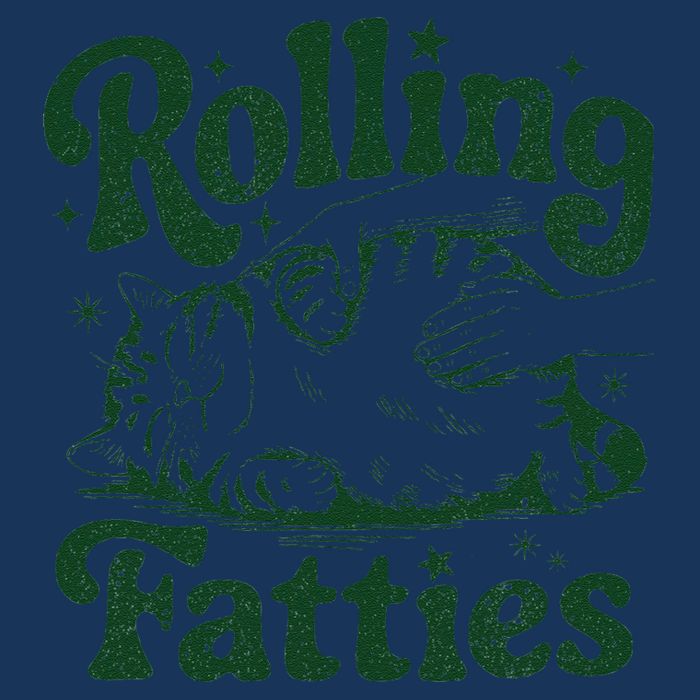 Rolling Fatties Cat Funny Cute Cat Lover Kitten Owner Kitty Infant Baby Jersey Bodysuit