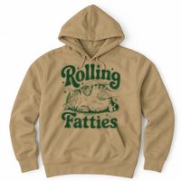 Rolling Fatties Cat Funny Cute Cat Lover Kitten Owner Kitty Hoodie