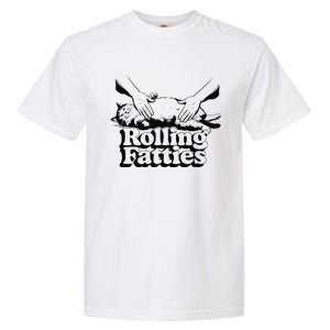 Rolling Fatties Cat Funny Cute Cat Lover Kitten Owner Retro Garment-Dyed Heavyweight T-Shirt