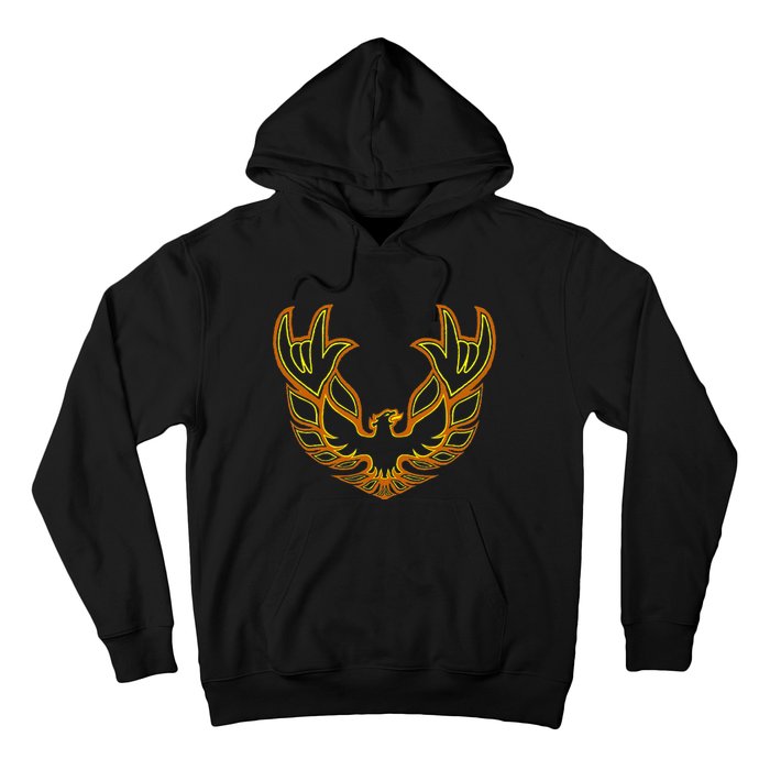 Rockin Firebird Classic Detroit Muscle Car Hoodie