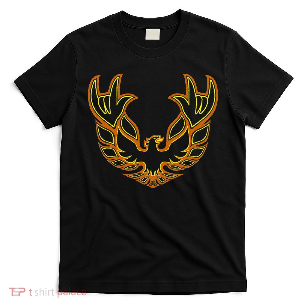 Rockin Firebird Classic Detroit Muscle Car T-Shirt