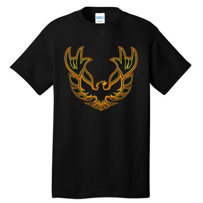 Rockin Firebird Classic Detroit Muscle Car Tall T-Shirt