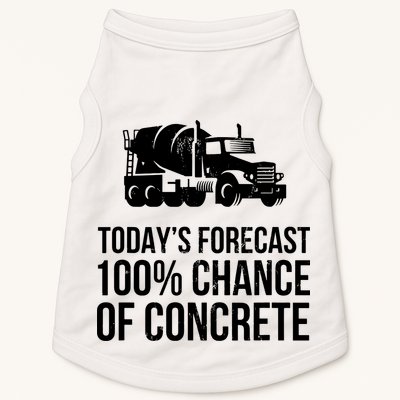 Retro Funny Concrete Worker Gift Construction Worker Gag Pun Doggie Tank