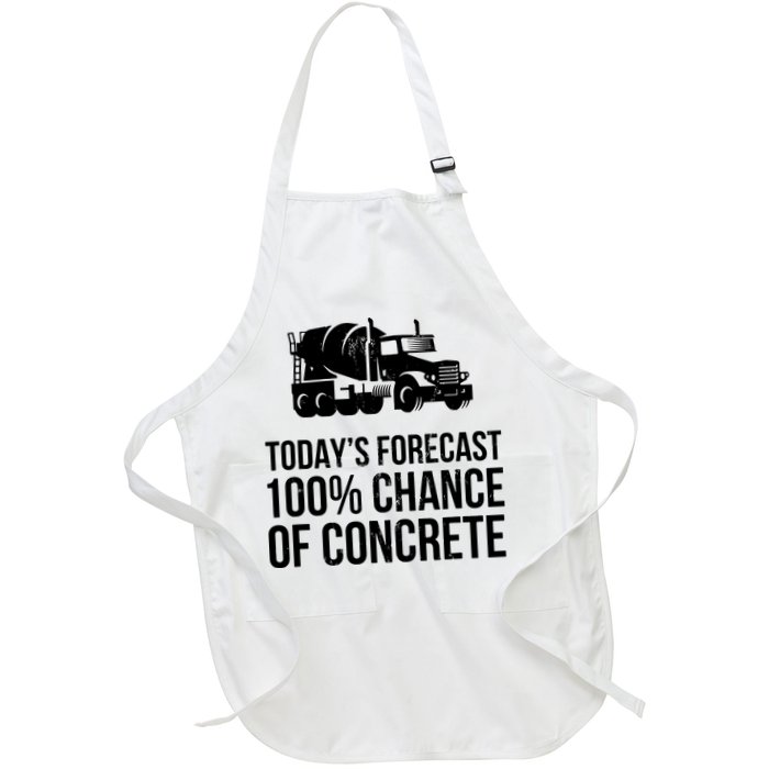 Retro Funny Concrete Worker Gift Construction Worker Gag Pun Apron