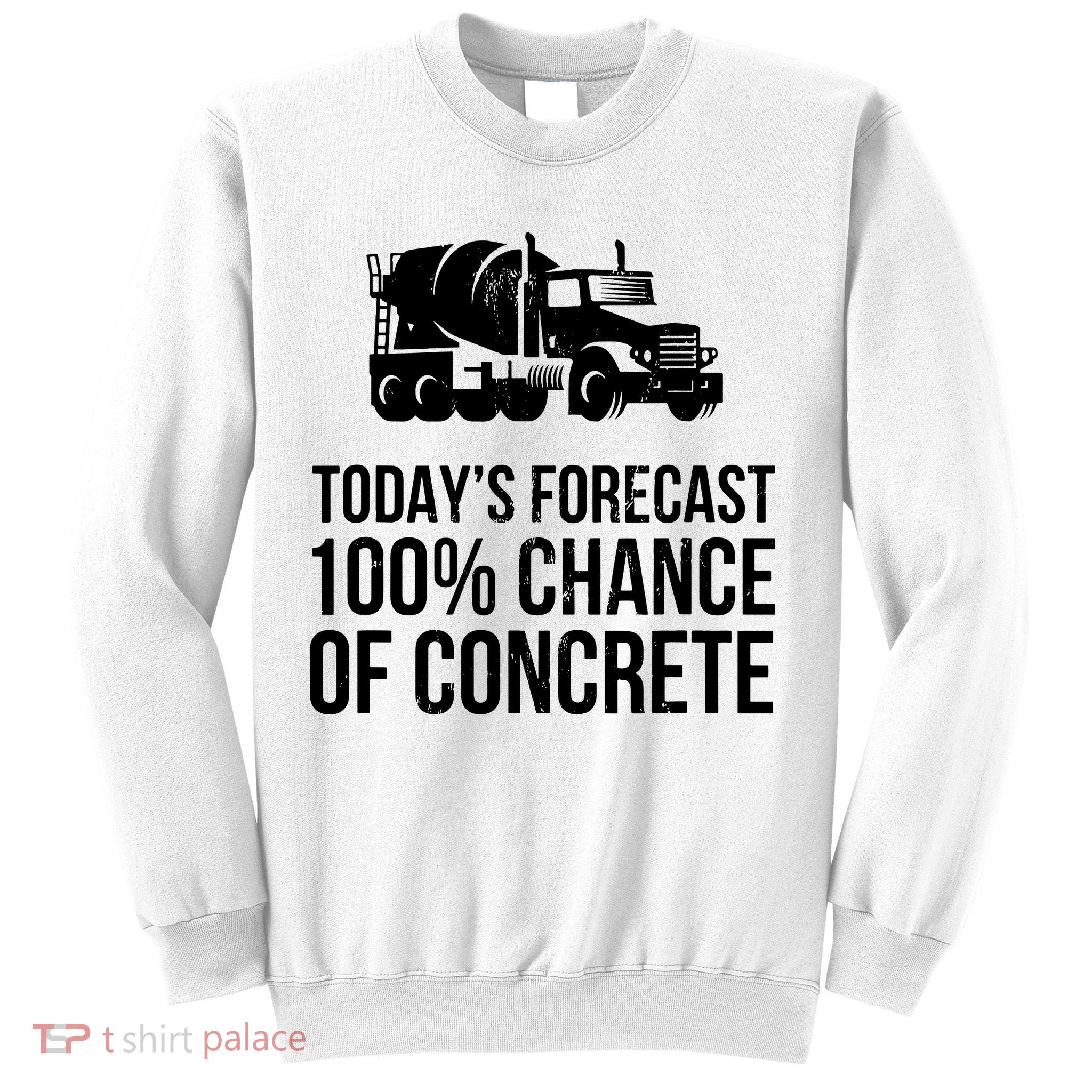 Retro Funny Concrete Worker Gift Construction Worker Gag Pun Sweatshirt