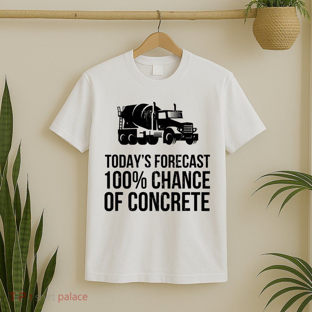 Retro Funny Concrete Worker Gift Construction Worker Gag Pun T-Shirt