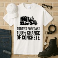Retro Funny Concrete Worker Gift Construction Worker Gag Pun Tall T-Shirt
