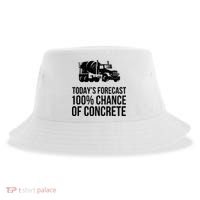 Retro Funny Concrete Worker Gift Construction Worker Gag Pun Sustainable Bucket Hat