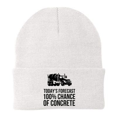 Retro Funny Concrete Worker Gift Construction Worker Gag Pun Beanie