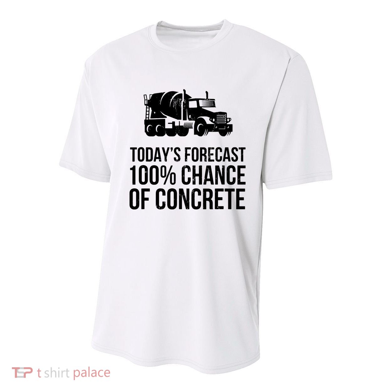 Retro Funny Concrete Worker Gift Construction Worker Gag Pun Youth Performance Sprint T-Shirt