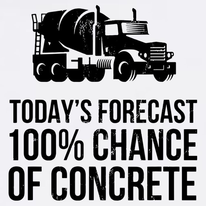 Retro Funny Concrete Worker Gift Construction Worker Gag Pun Poster