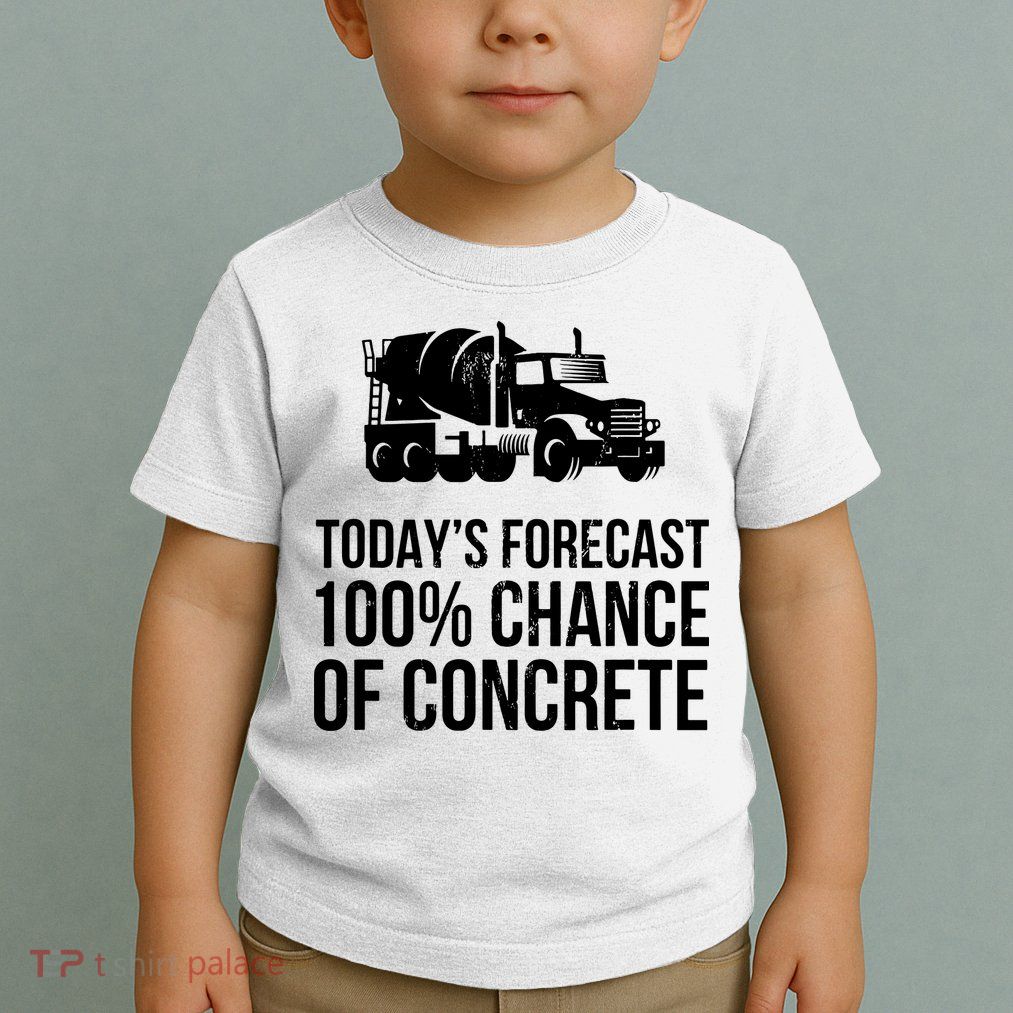 Retro Funny Concrete Worker Gift Construction Worker Gag Pun Toddler T-Shirt