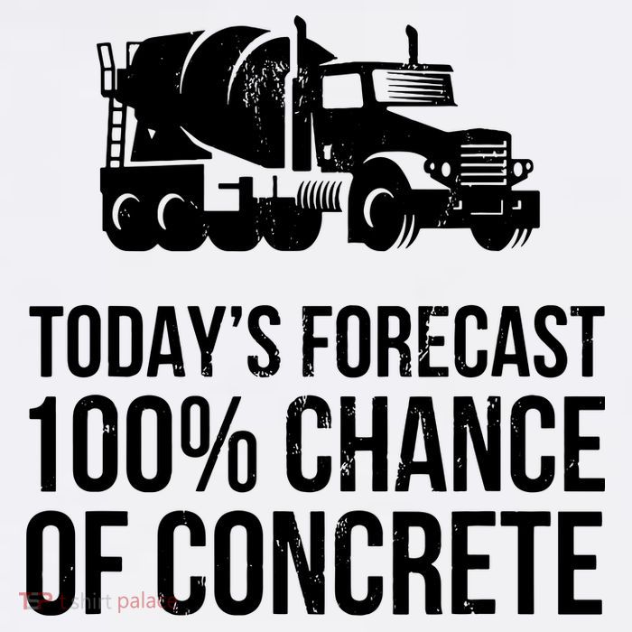 Retro Funny Concrete Worker Gift Construction Worker Gag Pun Toddler T-Shirt