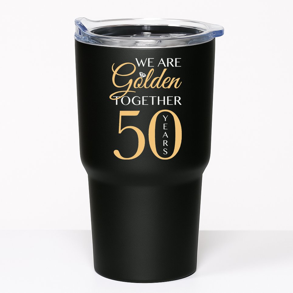 Romantic For Couples 50th Wedding Anniversary Tumbler