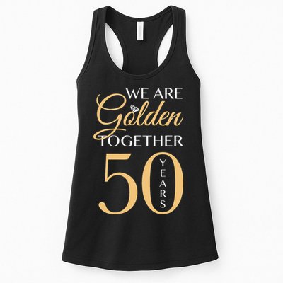 Romantic For Couples 50th Wedding Anniversary Womens Tank Top