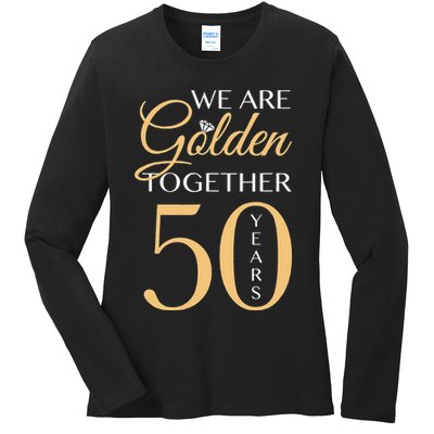 Romantic For Couples 50th Wedding Anniversary Ladies Long Sleeve Shirt
