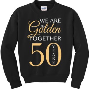 Romantic For Couples 50th Wedding Anniversary Kids Sweatshirt