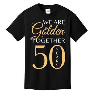 Romantic For Couples 50th Wedding Anniversary Kids T-Shirt